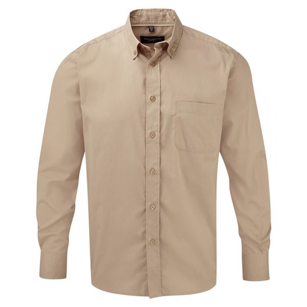 Men’s Long Sleeve Classic Twill Shirt